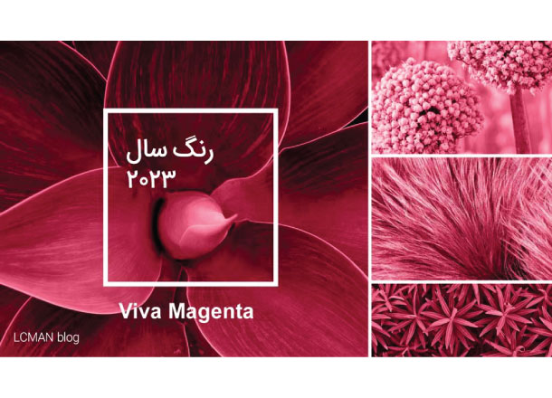 مجنتا سرخابی (Viva Magenta) رنگ سال 2023