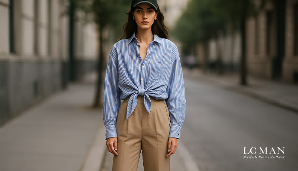 چگونه پیراهن مردانه را به پیراهن زنانه تبدیل کنیم؟