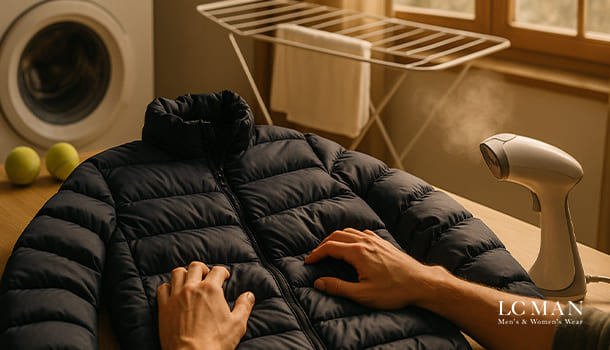 چگونه پف کاپشن را برگردونیم؟