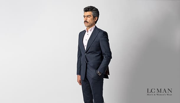کت و شلوار سرمه ای با چه رنگ پیراهنی ست می شود؟