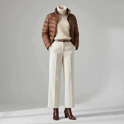 با کاپشن کوتاه چه شلواری بپوشیم؟