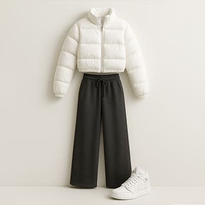 با کاپشن کوتاه چه شلواری بپوشیم؟