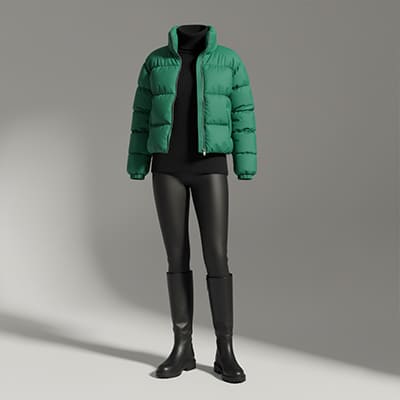 با کاپشن کوتاه چه شلواری بپوشیم؟