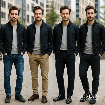 با کاپشن کوتاه چه شلواری بپوشیم؟