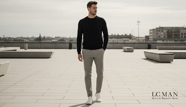 پلیور یقه‌گرد مردانه را با چی بپوشیم؟