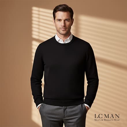 پلیور یقه‌گرد مردانه را با چی بپوشیم؟