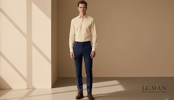 شلوار سرمه‌ای با چه رنگی ست می‌شود؟ 