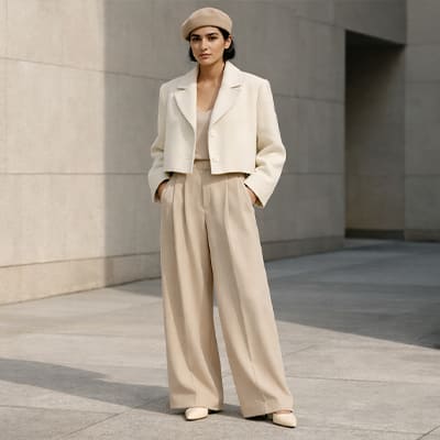 با پالتو کوتاه چه شلواری بپوشیم؟