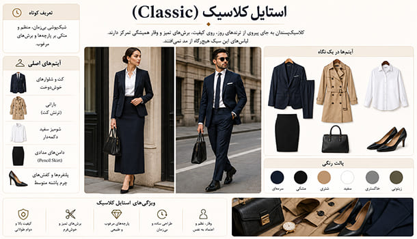 راهنمای جامع انواع استایل و پوشش؛ چگونه استایل شخصی خود را پیدا کنیم؟