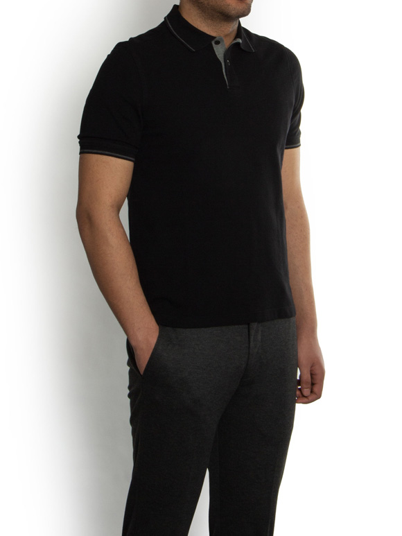 پولوشرت یقه شکاری  130011