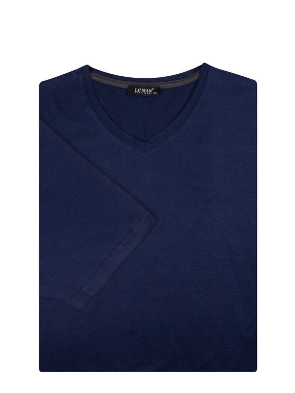 تی شرت یقه هفت ساده  TV 223404/15