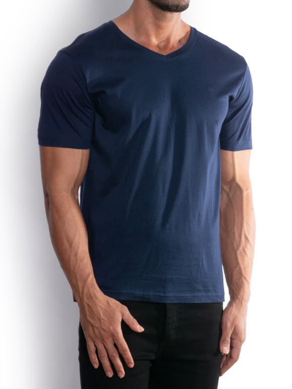 تی شرت یقه هفت ساده  TV 223404/15