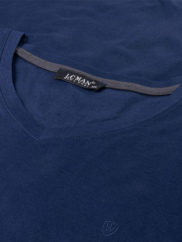 تی شرت یقه هفت ساده  TV 223404/15