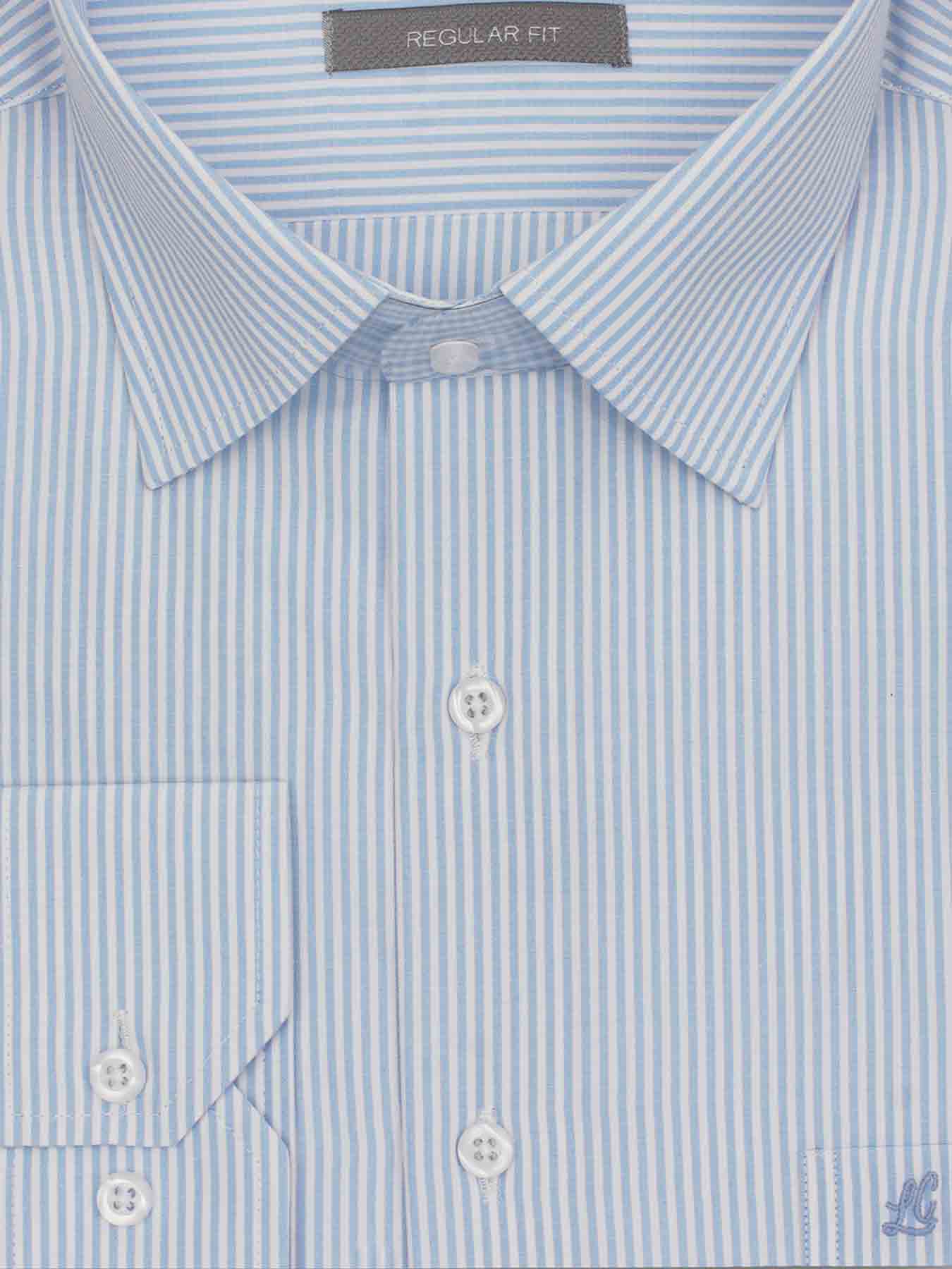 پیراهن مردانه راه راه آستین بلند ال سی من 006