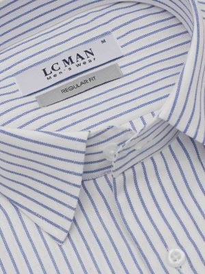 پیراهن آستین بلند راه راه ال سی من 007