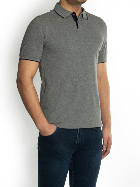 پولوشرت یقه شکاری  130011