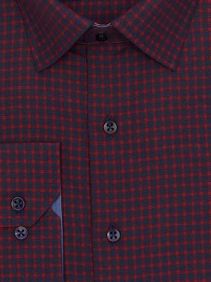 پیراهن مردانه چهارخانه آستین بلند 013