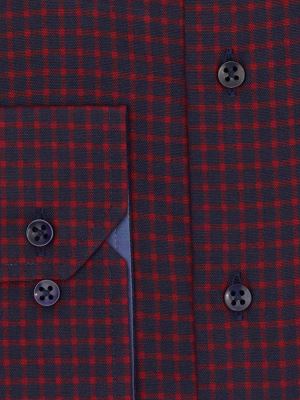 پیراهن مردانه چهارخانه آستین بلند 013