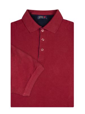 پولوشرت قرمز یقه شکاری 25