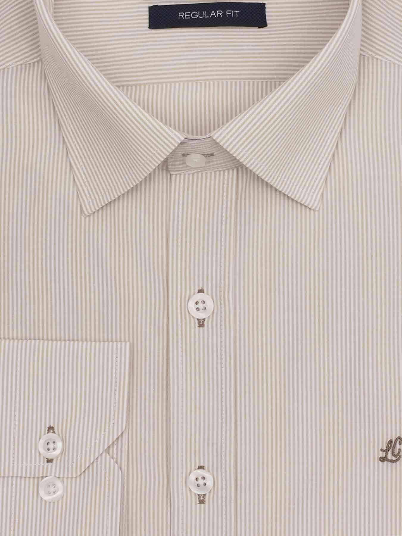 پیراهن مردانه راه راه آستین بلند 025