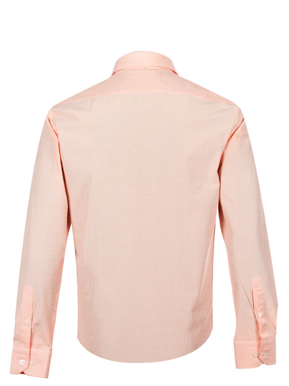 پیراهن مردانه راه راه آستین بلند 025