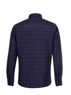 پیراهن آستین بلند چهارخانه قرمز 29