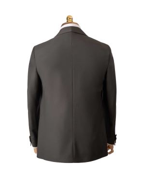 کت و شلوار و ژیله مردانه مشکی ال سی من 028