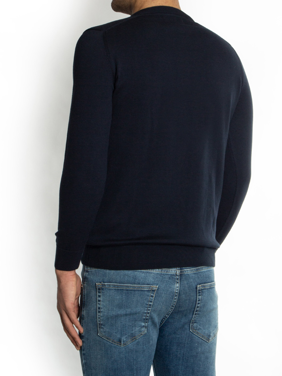 پلیور بیسیک یقه گرد D115-811