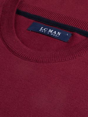 پلیور مردانه یقه گرد ال سی من S107-987