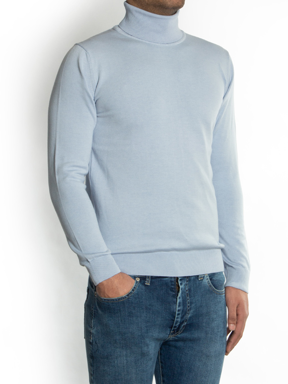 پلیور مردانه یقه اسکی ال سی من  A109-656