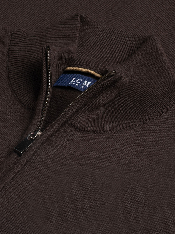 سویشرت زیپ دار مردانه ال سی من  2X613-1217