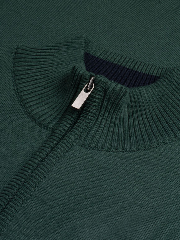 پلیور بیسیک نیم زیپ ساده  X614-3189