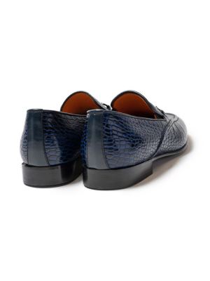 کفش چرم طرح دار یراق دار زیره میکرولایت