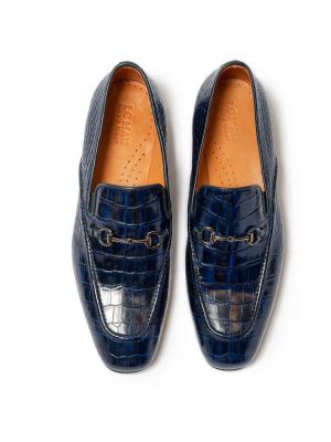 کفش چرم طرح دار یراق دار زیره میکرولایت