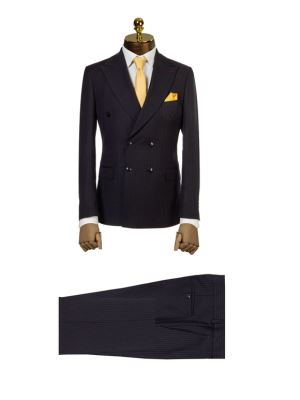 کت و شلوار مردانه راه راه 063