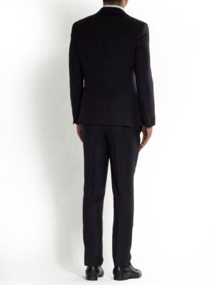 کت و شلوار مردانه راه راه 063