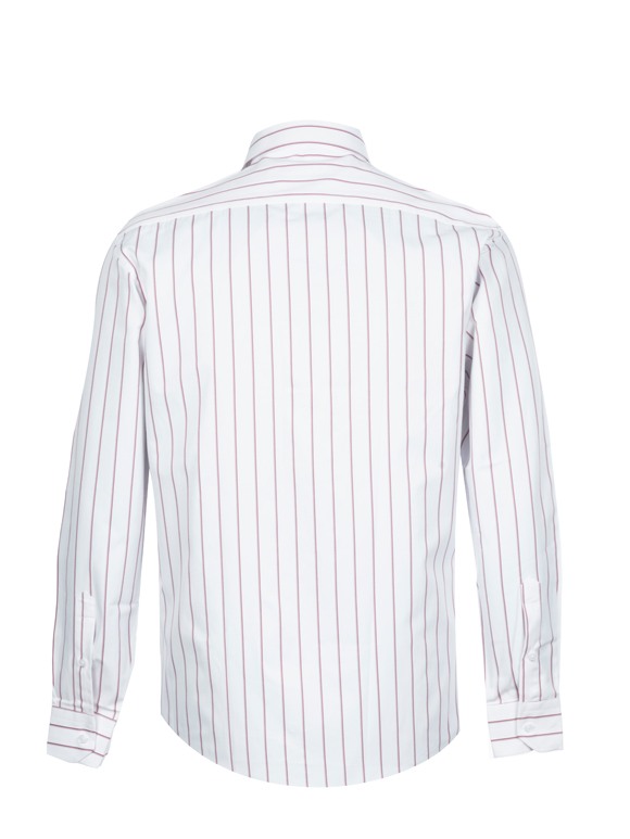 پیراهن مردانه راه راه آستین بلند 048