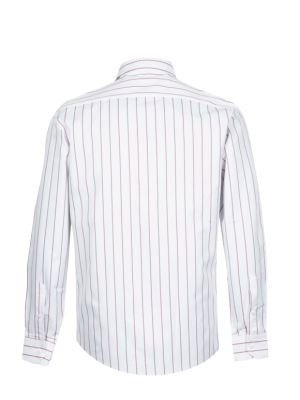 پیراهن مردانه راه راه آستین بلند 048