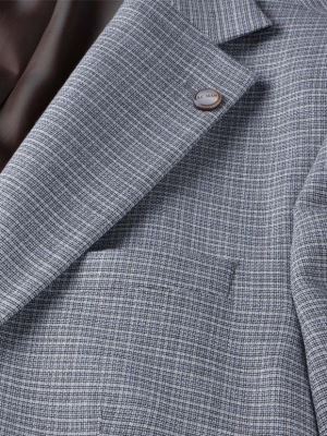 کت تک مردانه طوسی ال سی من 4042