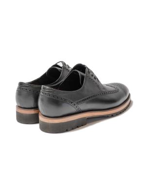 کفش چرم بنددار هشت ترک  420