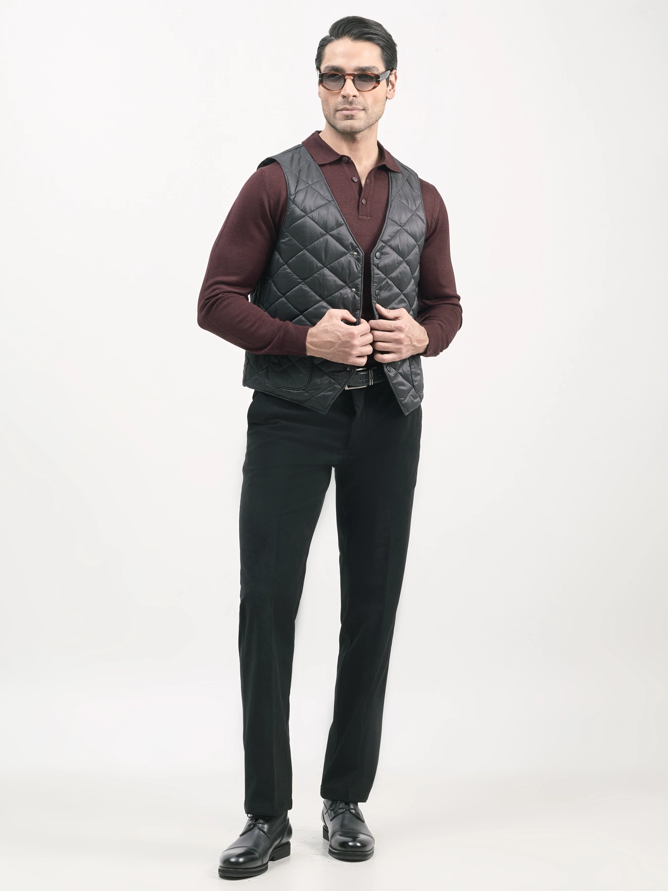 ژیله کاپشنی مشکی 46