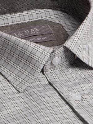 پیراهن مردانه چهارخانه آستین بلند ال سی من 053