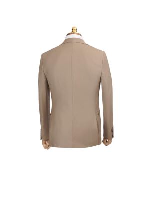 کت و شلوار و ژیله کرم 94