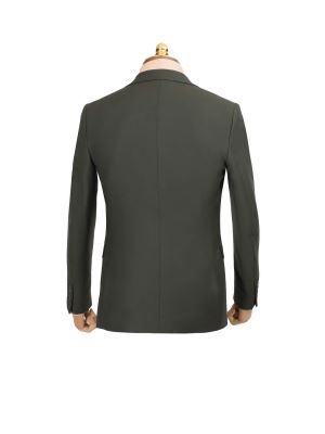 کت و شلوار و ژیله سبز 94