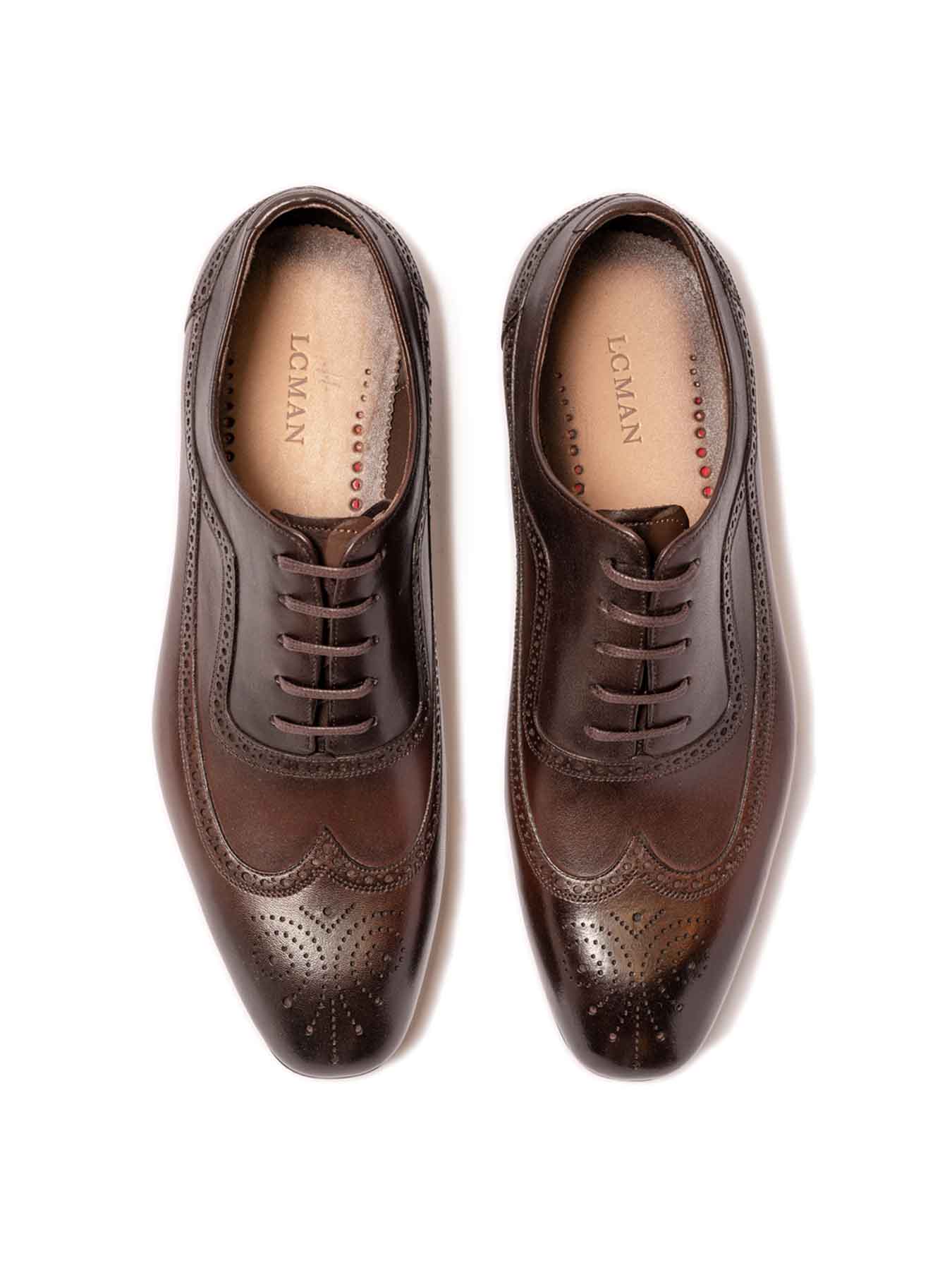 کفش چرم بنددار هشت ترک 385