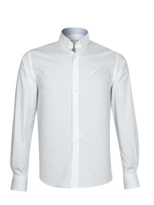 پیراهن آستین بلند سفید ال سی من