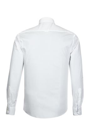 پیراهن آستین بلند سفید ال سی من