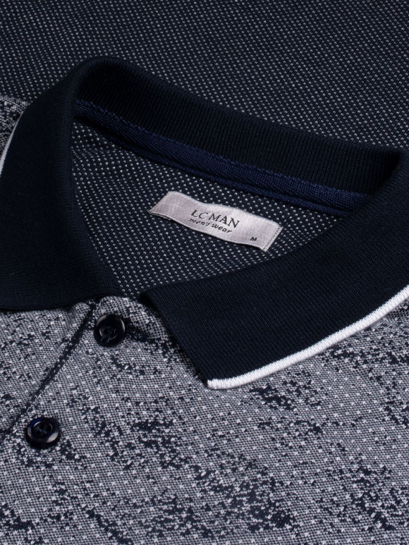 پولوشرت سرمه ای جودون یقه شکاری  