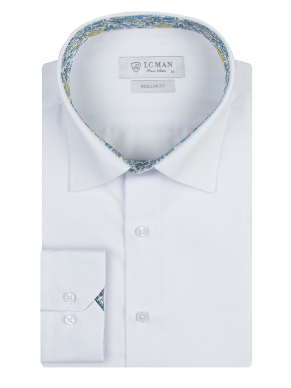 پیراهن آستین بلند  ال سی من پوشت دار   060