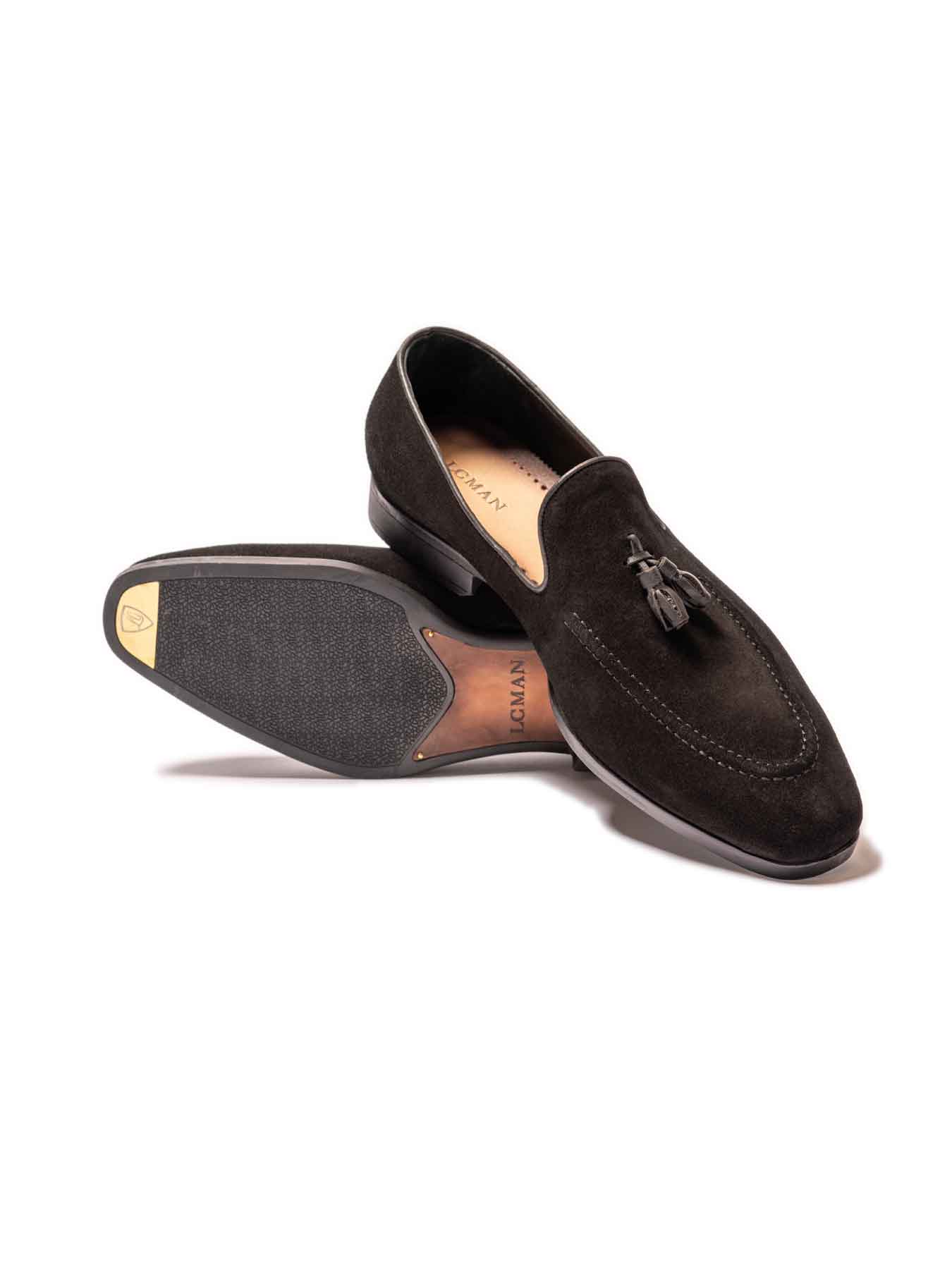 کفش جیر  بدون بند منگوله دار 351